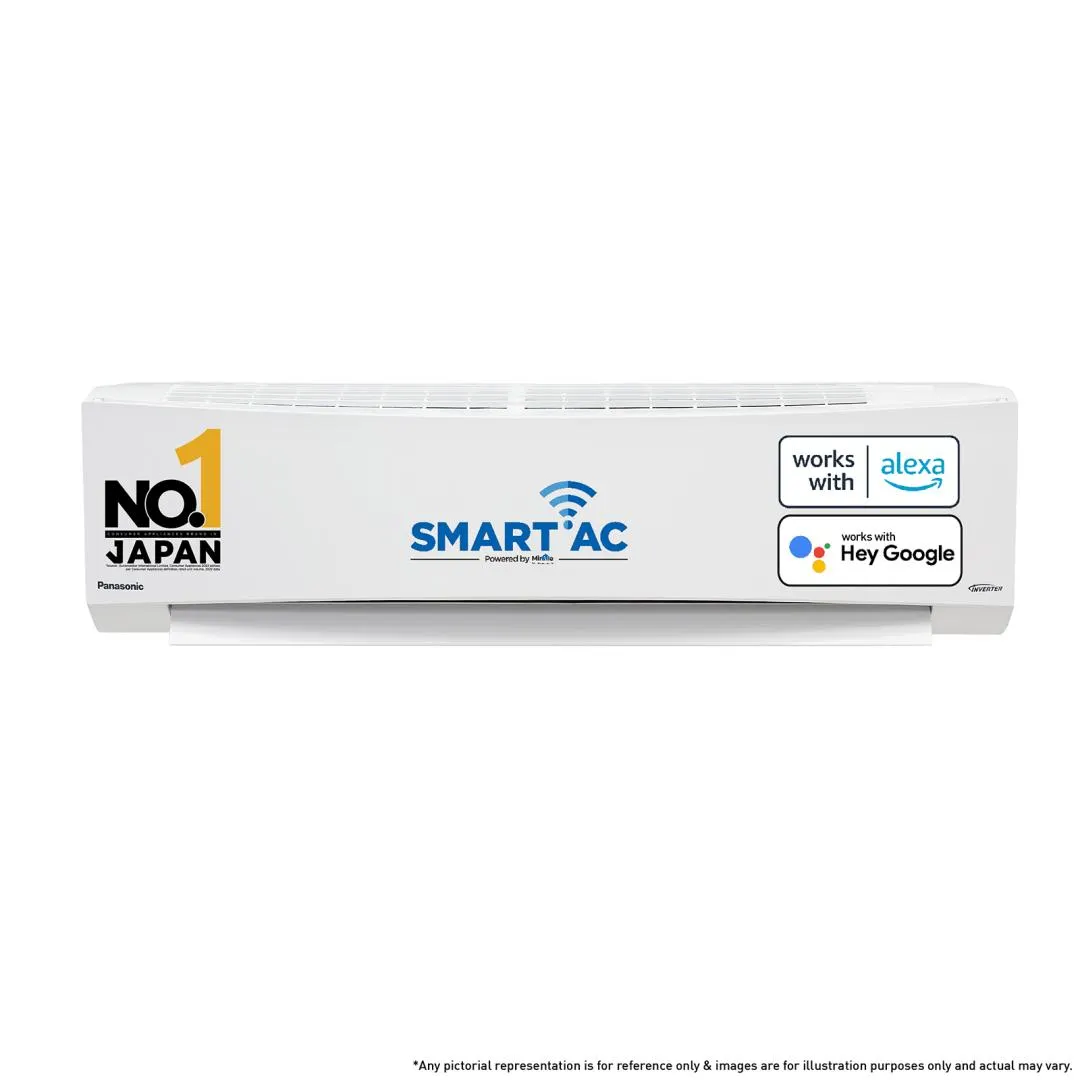 1.5 Ton 4 Star Wi-Fi Inverter Smart Split AC (Copper Condenser, 7 in 1 Convertible with True AI Mode, 4 Way Swing, PM 0.1 Air Purification Filter, Matter Certified, 2024 Model, White)