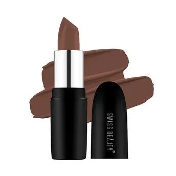 Swiss Beauty Pure Matte Lipstick - 226 Espresso