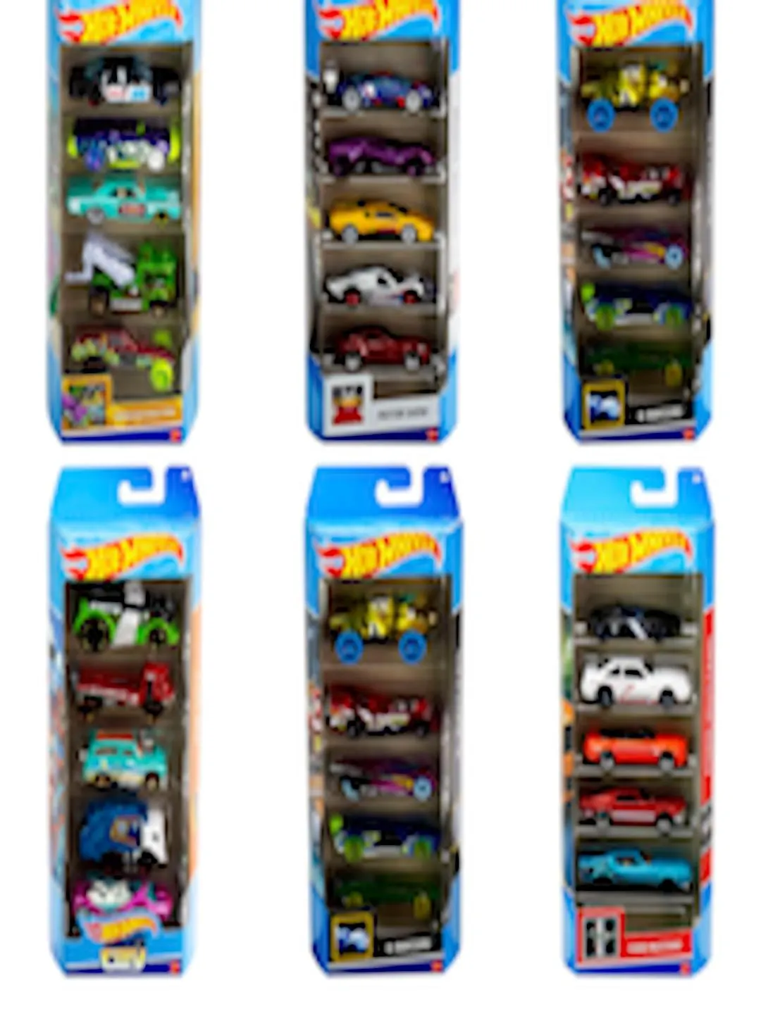Kids 5 Pcs 64 Scale Vehicles Cars