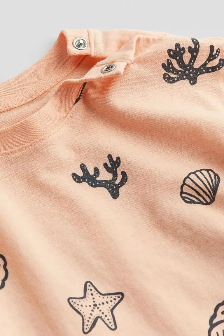 Βαμβακερό ζέρσεϊ T-shirt