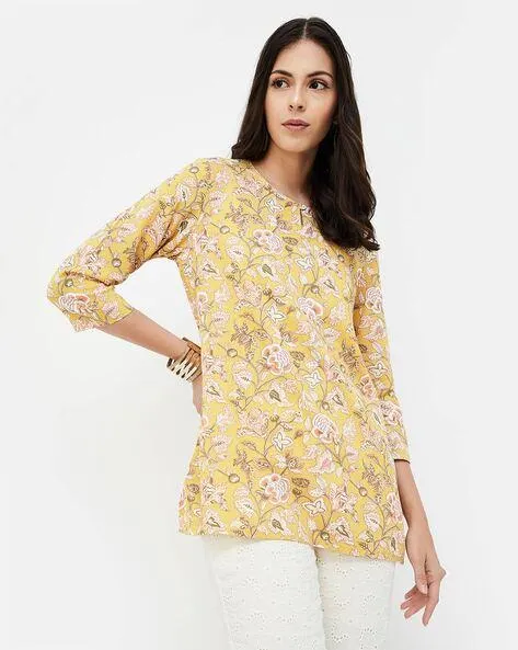 Women Printed Straight Kurti