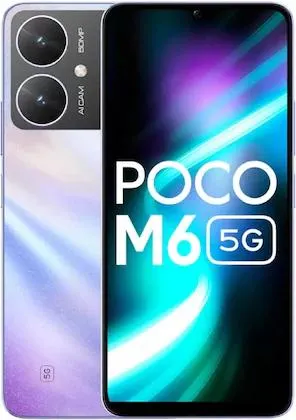 POCO M6 5G, 6GB RAM, 128GB ROM, Orion Blue, Smartphone