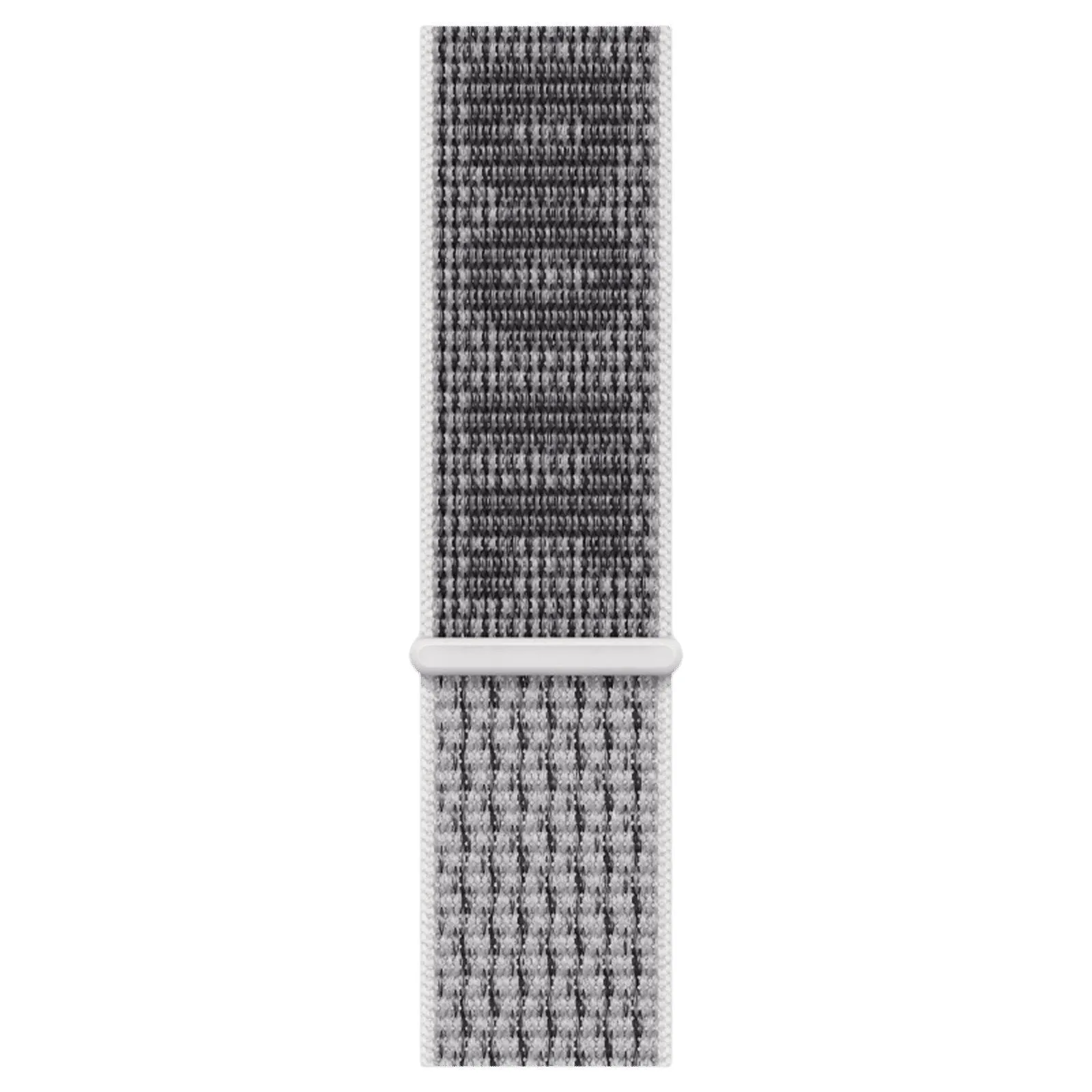 Apple Nike Woven Nylon Sport Loop for Apple (42mm / 44mm / 45mm / 49mm) (Breathable & Lightweight, Summit White/Black)