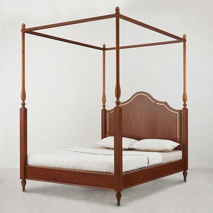 Amer 4 Poster Queen Bed - No Storage