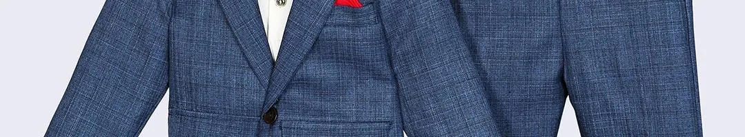 Checked Single-Breasted 3-Piece Suits