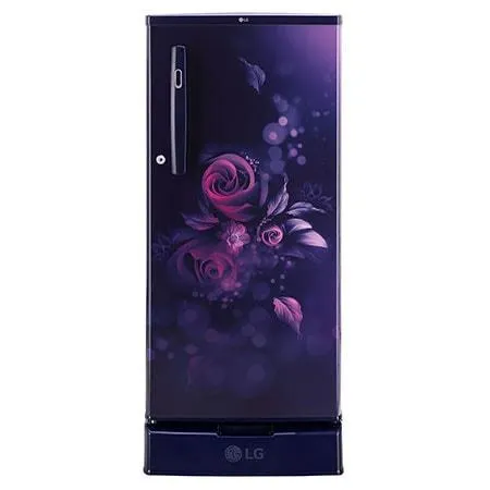 185L, 4 Star, Smart Inverter Compressor, Smart Connect, With Base Stand Drawer, Blue Euphoria Finish, Direct Cool Single Door Refrigerator