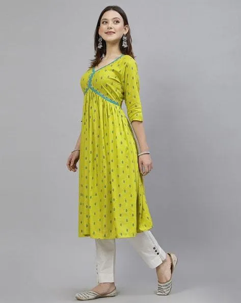 Women Printed Straight Kurti