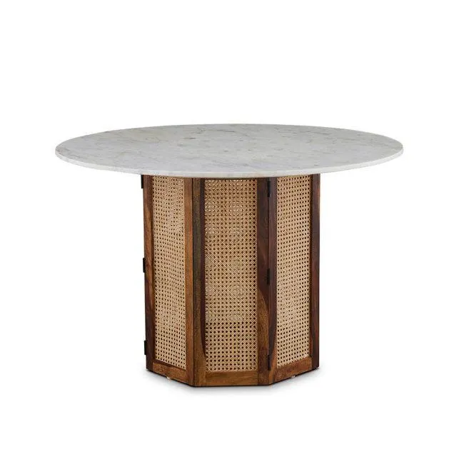 Imphal 4 Seater Round Dining Table