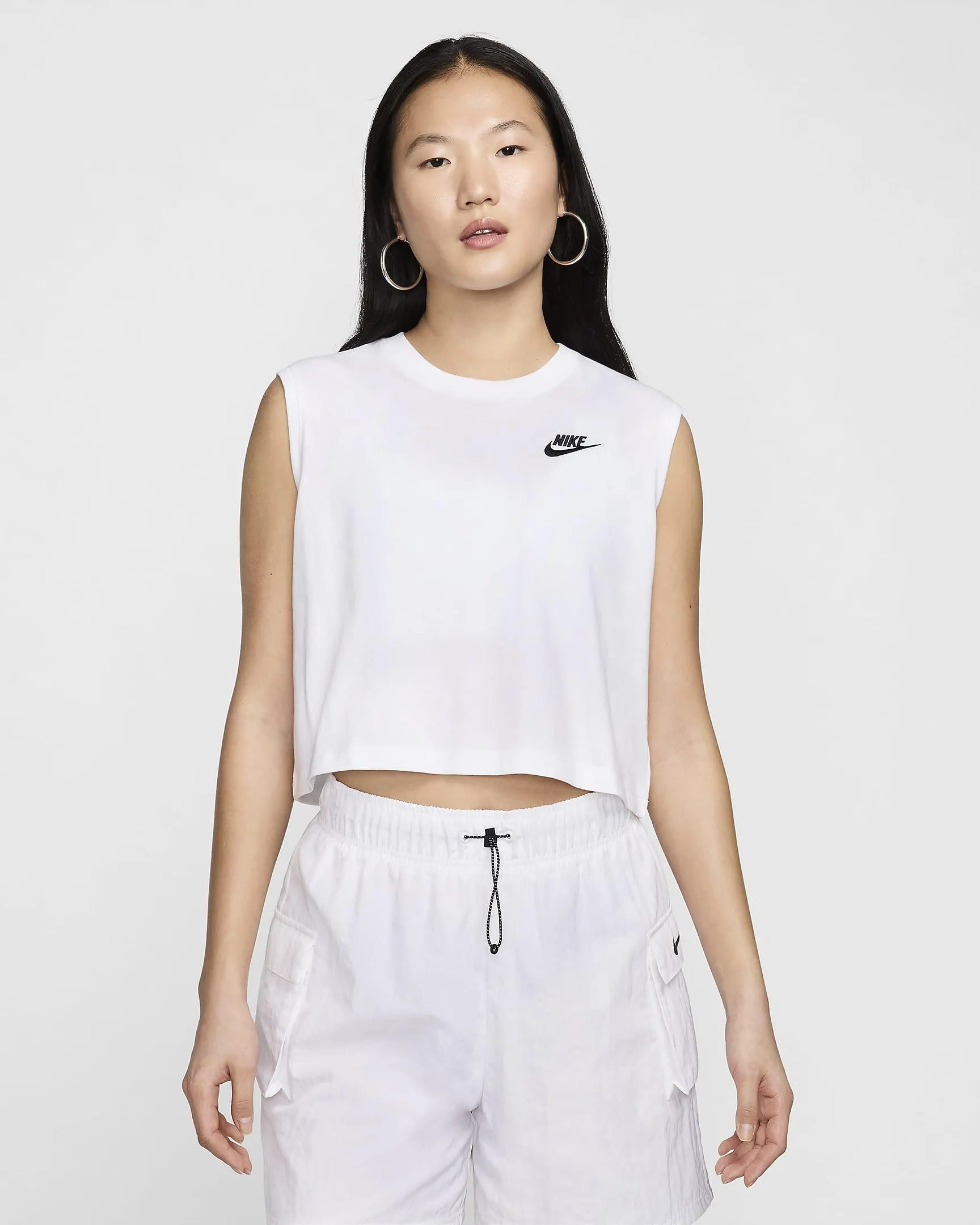 Women's Sleeveless Cropped Top