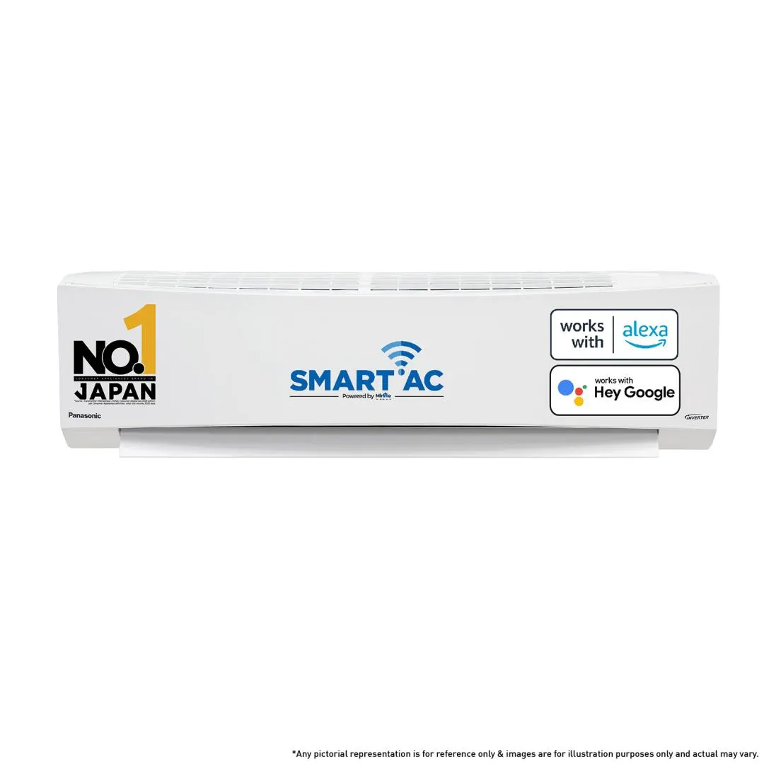2 Ton 4 Star Wi-Fi Inverter Smart Split AC (Copper Condenser, 7 in 1 Convertible with True AI Mode, 4 Way Swing, PM 0.1 Air Purification Filter, Matter Certified, 2024 Model, White)