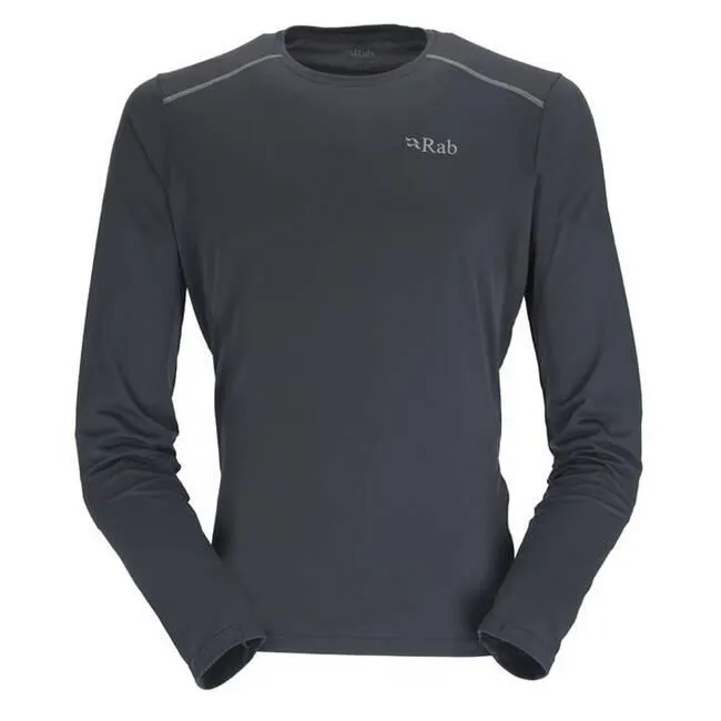 Rab Force Long Sleeve Baselayer Tee Beluga