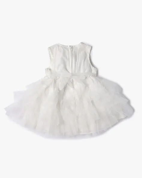 Embellished Fit & Flare Dress