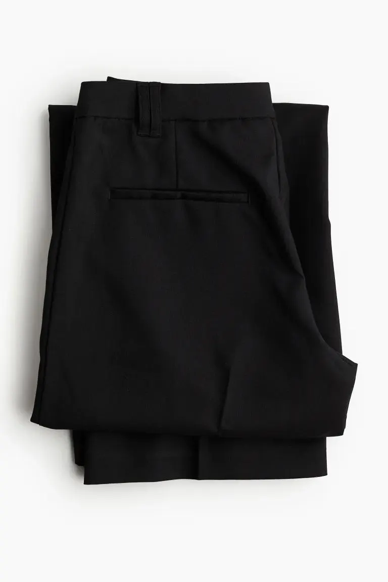 Wide tailored trousers