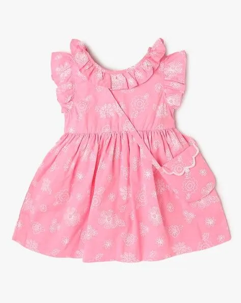 Floral Print Fit & Flare Dress