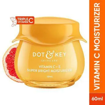 Dot & Key Vitamin C + E Super Bright Face Moisturizer For Glowing Skin, Fades Dark Spots