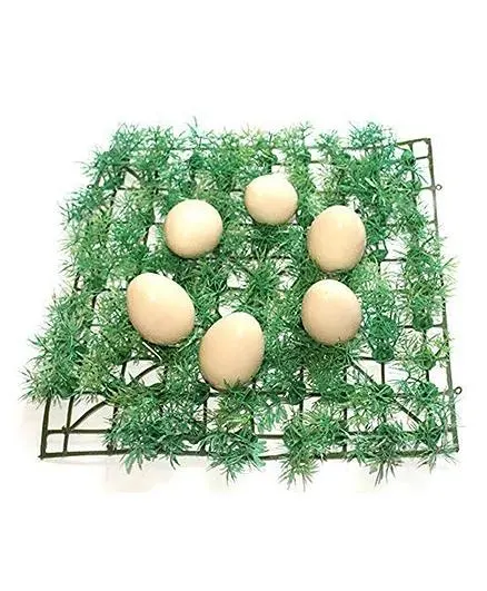 SmartCraft Wooden Egg Toyset Pack of 6 - Beige