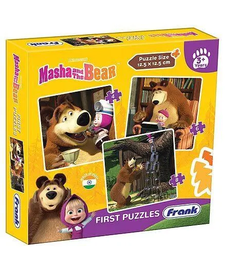 Masha and The Bear First Puzzles - 18 Pieces