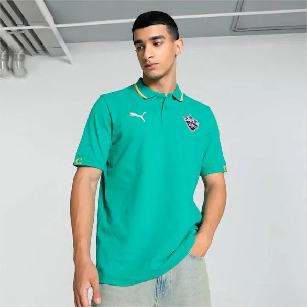 PUMA x DC Men's Slim Fit Cricket Polo