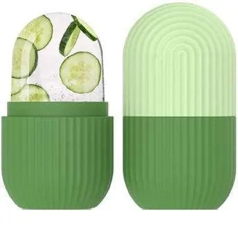 Bronson Professional Classic Silicone Ice Facial Roller (Color May Vary)
