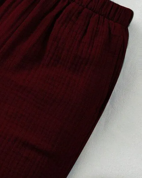 Boys Self-Design Shorts & Shirt Set