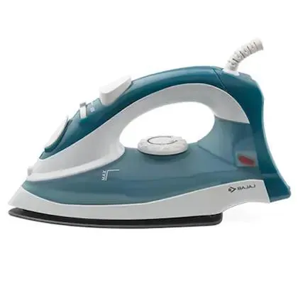 Bajaj MX 3 Neo, 1250 Watts, Steam Iron,180 ML WaterTank, Blue and White