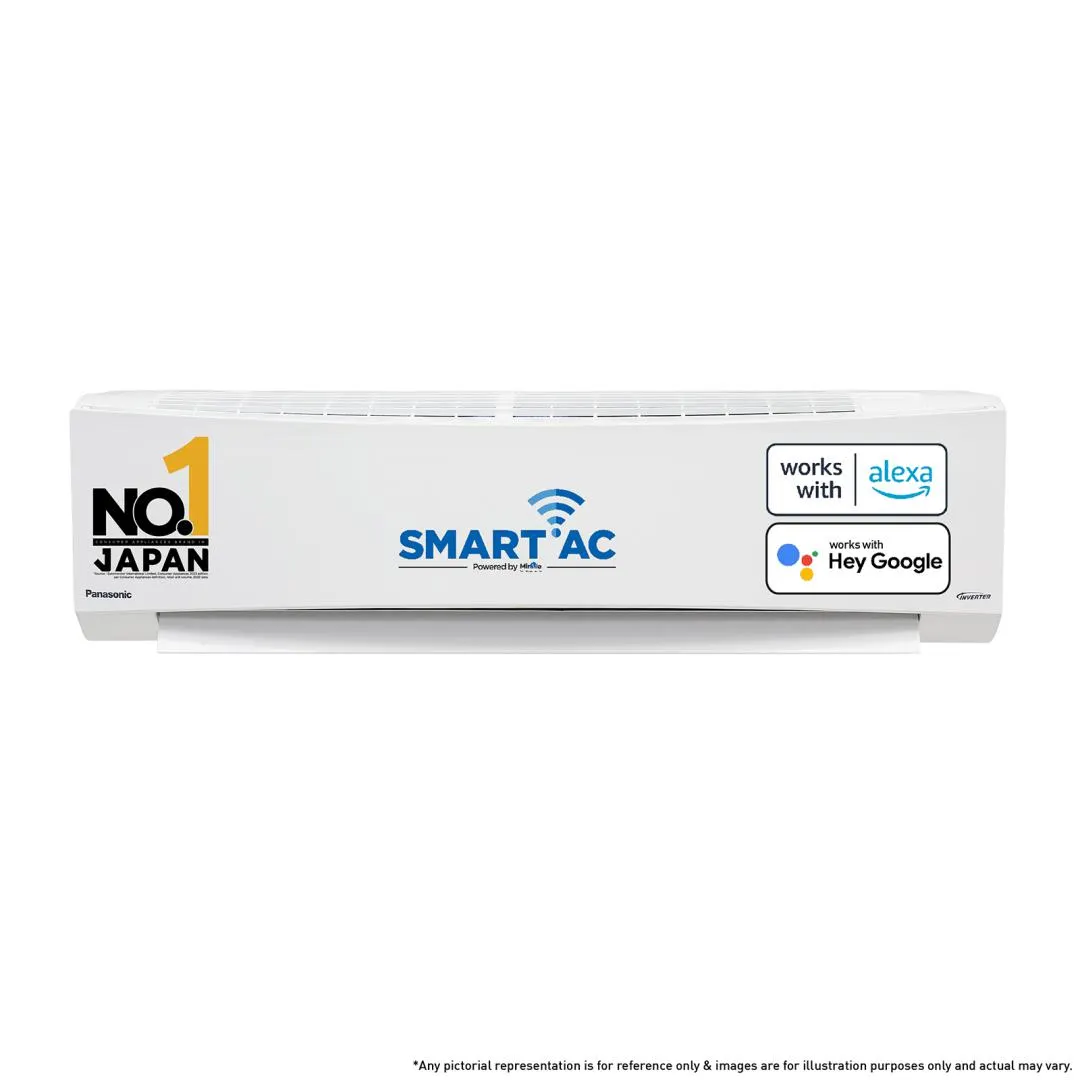 1.5 Ton 3 Star Wi-Fi Inverter Smart Split AC (Copper Condenser, 7 in 1 Convertible with True AI Mode, 2 Way Swing, PM 0.1 Air Purification Filter, 2024 Model, White)
