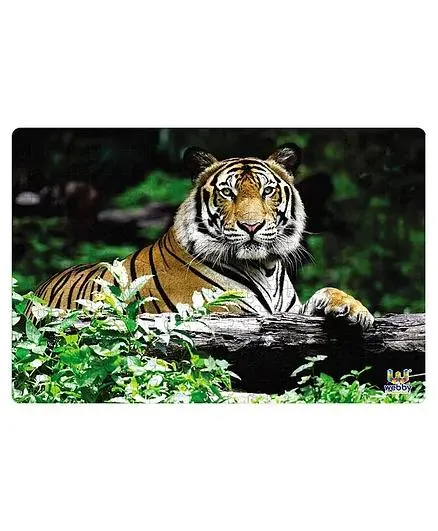 Webby Indian Bengal Tiger Wooden Jigsaw Puzzle - 252 Pieces