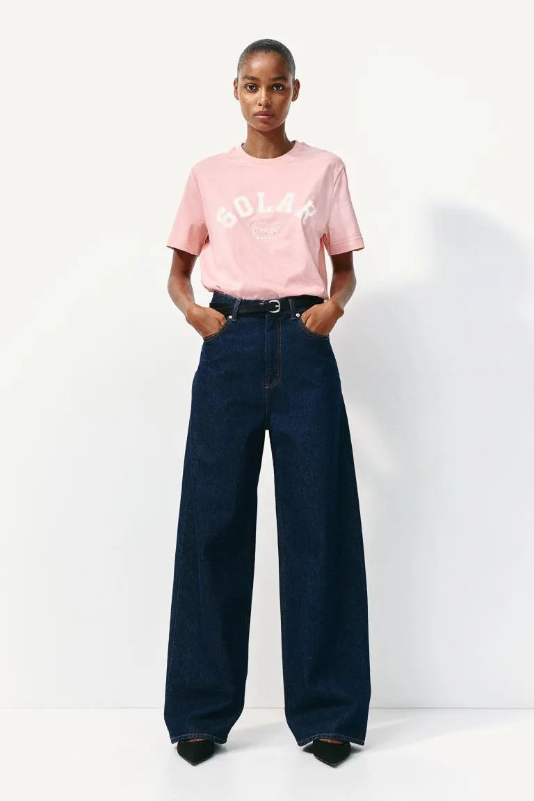 Print-motif T-shirt
