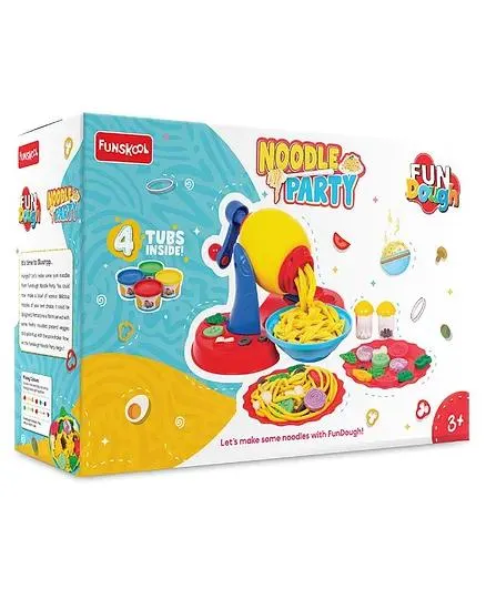 Funskool Fundough Playset Noodle Party - Multicolour