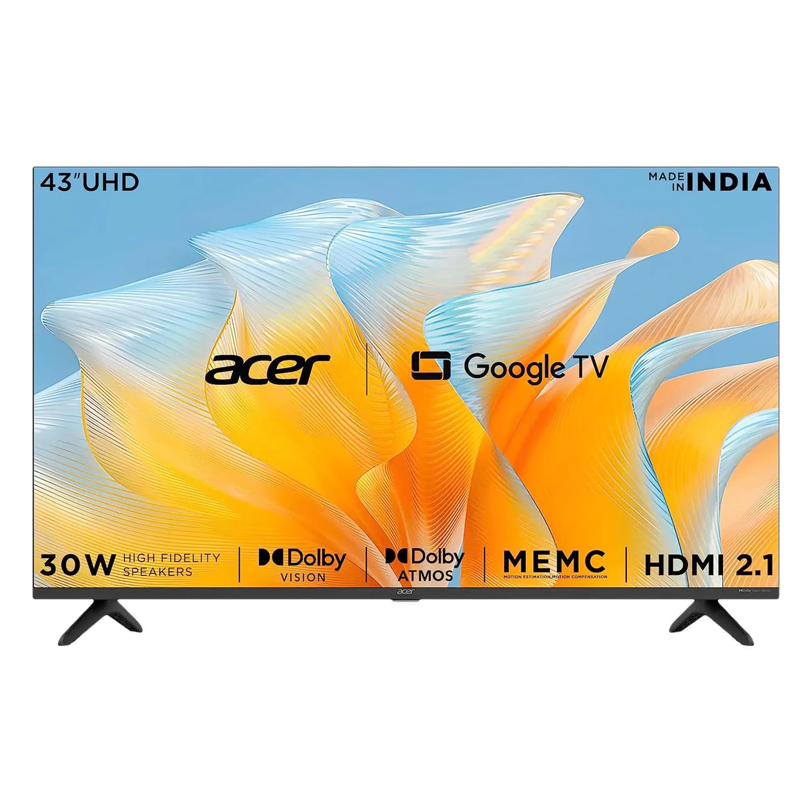 acer Advanced I Series 109 cm (43 inch) 4K Ultra HD LED Google TV with Dolby Vision and Dolby Audio (2023 model)