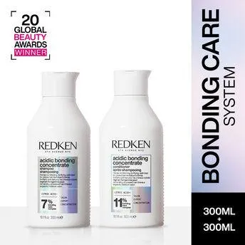 Redken Damaged Hair Combo - Acidic Bonding Concentrate Shampoo & Conditioner