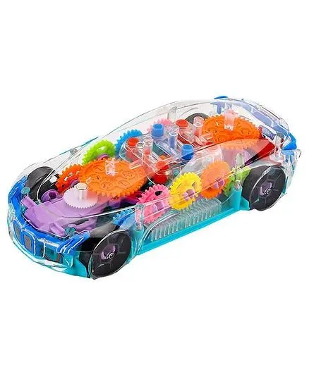 Uniquebuyin Concept Racing Car Toy With 360 Degree Rotation - Multicolor