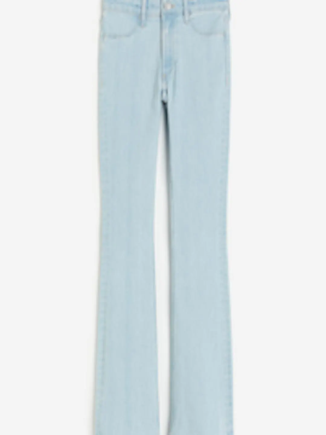 Girls Flared Leg Low Jeans