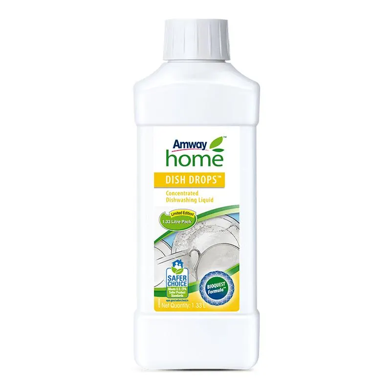 Dish Drops Concentrated Dishwashing Liquid 1.33 L Limited Edition Pack