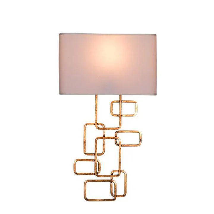 Sundowner Gold Foil Finish Wall Light