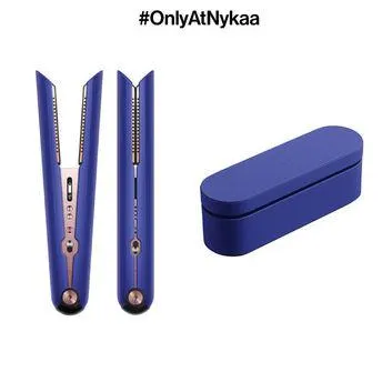 Dyson Corrale Hair Straigntener - Vinca Blue & Rose Gifting Bundle