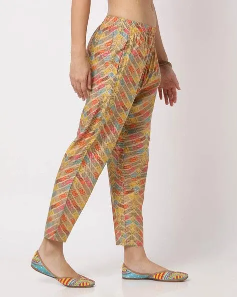 Women Printed Relaxed Fit Palazzo