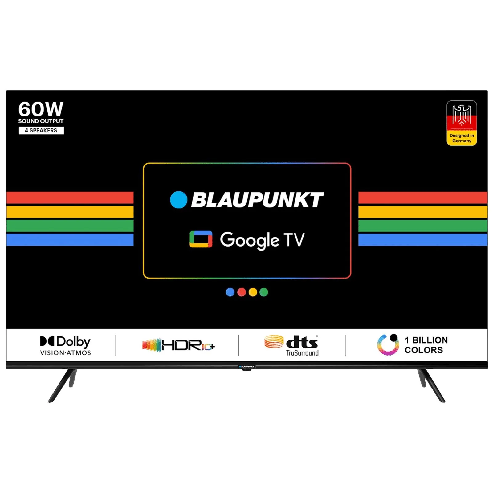 BLAUPUNKT CyberSound G2 126 cm (50 inch) LED 4K Ultra HD Google TV with Dolby Vision and Dolby Atmos (2023 model)