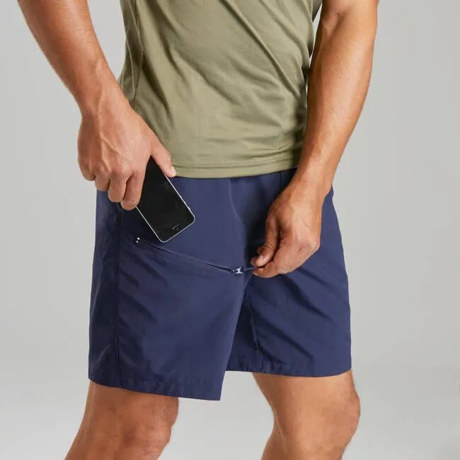 Men Hiking Shorts MH100 - Blue