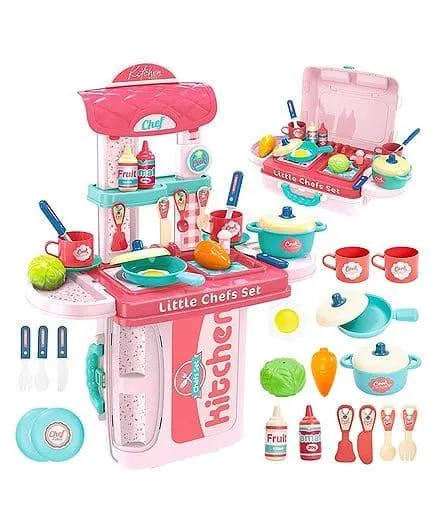 Adkd 3 in 1 Kitchen Chef Set of 30 (Colour & Design May Vary) Freeoffer