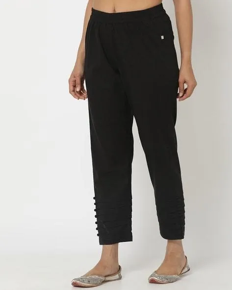 Women Pants with Potli Hem