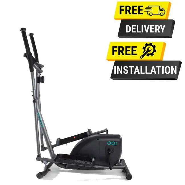 Elliptical EL100, 3kg Flywheel, 8 Resistance Levels, Cross Trainer, Max 100 kg