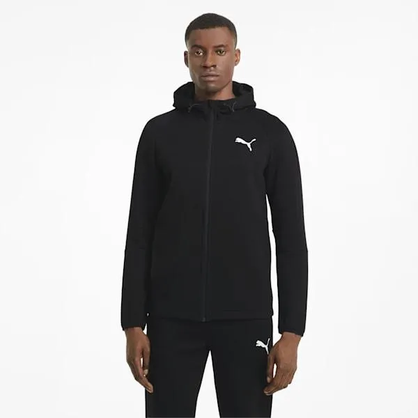 Evostripe Core Full-Zip Slim Fit Men's Hoodie