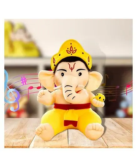 Panda's Box Mantra Chanting Baby Ganesha | Musical Soft Plush Toy