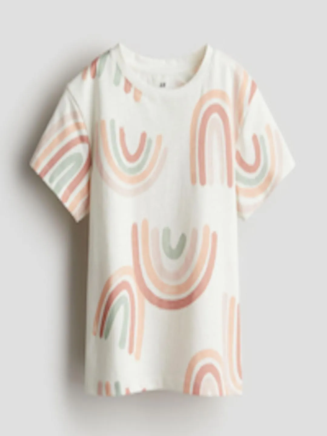 Girls Pure Cotton Printed T-shirt