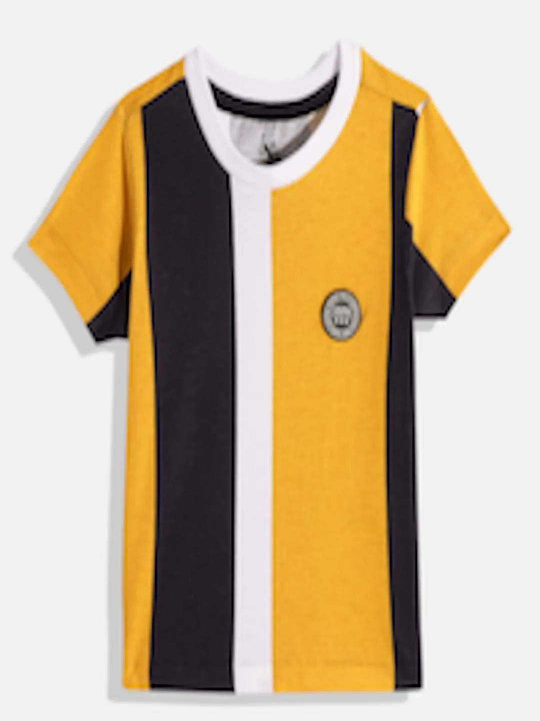 Boys Striped Pure Cotton T-shirt