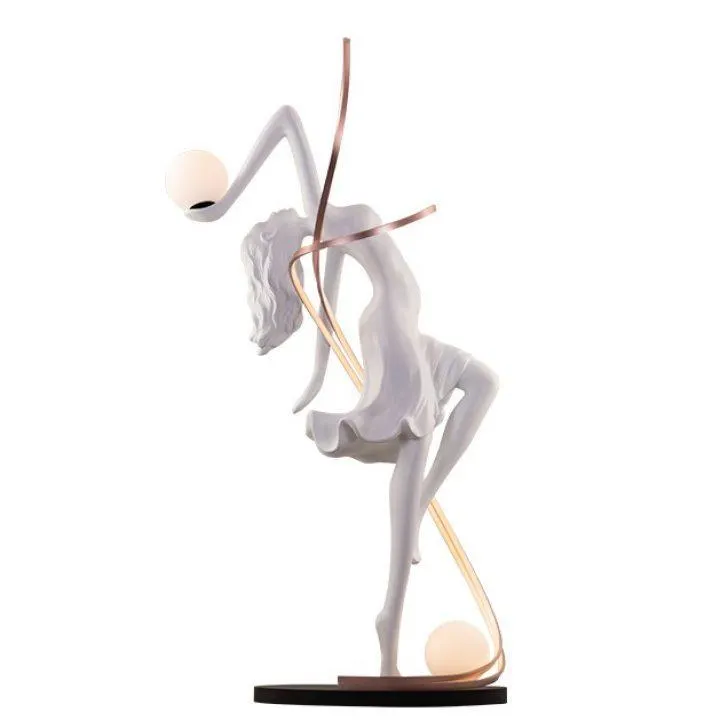 Beauty In Bloom Sculpture Floor Lamp