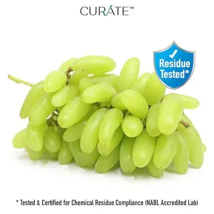 Grapes Green Sonaka Residue Certified Indian Pack 500 g