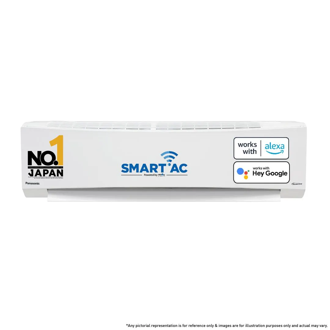 2 Ton 3 Star Wi-Fi Inverter Smart Split AC (Copper Condenser, 7 in 1 Convertible with True AI Mode, 2 Way Swing, PM 0.1 Air Purification Filter, 2024 Model, White)