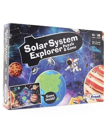 Frank Solar System Explorer Jigsaw Puzzle Multicolour - 48 Pieces